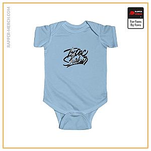 Tupac Shakur Baby Onesies - West Coast Rapper Tupac Shakur Name Silhouette Art Baby Onesie RM0310