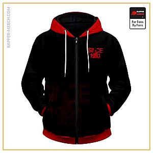 Biggie Smalls Zipped Hoodies - Bad Boy Entertainment Since 1993 Logo Biggie Zip Hoodie RP0310