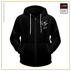 Biggie Smalls Zipped Hoodies - Biggie Smalls Signature Bad Boy Entertainment Zip Hoodie RP0310