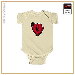 Tupac Shakur Baby Onesies - I'm The Boss Rap's Not Dead Logo 2Pac Makaveli Baby Onesie RM0310