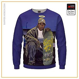 Biggie Smalls Zipped Hoodies - West Coast Rap Icon Eazy-E Tribute Purple Sweatshirt RP0310