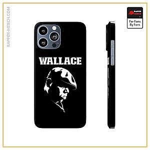 Biggie Smalls Cases - Wallace East Coast Rapper Biggie Black iPhone 13 Case RP0310