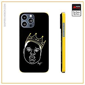 Biggie Smalls Cases - Crowned Notorious Big Silhouette iPhone 13 Fitted Case RP0310