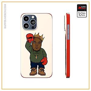 Biggie Smalls Cases - Chibi Notorious Big Boxer Art iPhone 13 Fitted Cover RP0310