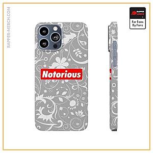 Biggie Smalls Cases - Amazing Notorious Supreme Parody Gray iPhone 13 Cover RP0310