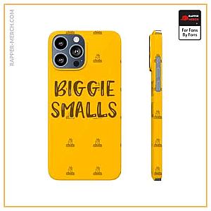 Biggie Smalls Cases - Biggie Smalls Mini Icon Pattern Yellow iPhone 13 Case RP0310