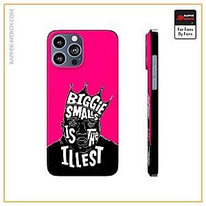 Biggie Smalls Cases - Biggie Smalls Is The Illest Hot Pink iPhone 13 Case RP0310