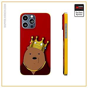 Biggie Smalls Cases - We Bare Bears Grizzly Parody Biggie iPhone 13 Case RP0310