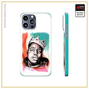 Biggie Smalls Cases - Crowned Biggie Small Artwork iPhone 13 Fitted Case RP0310