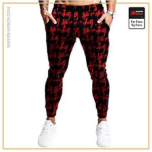 Biggie Smalls Jogger Pants - Biggie Smalls Life After Death Typography Pattern Joggers RP0310