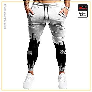 Biggie Smalls Jogger Pants - Badass City And Graveyard Notorious BIG Tribute Art Joggers RP0310