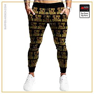 Biggie Smalls Jogger Pants - Biggie It Was All A Dream Drip Typography Art Pattern Joggers RP0310