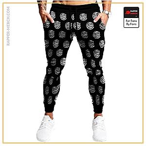 Biggie Smalls Jogger Pants - The Notorious B.I.G. Biggie King Parody Black Jogger Pants RP0310