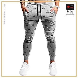 Biggie Smalls Jogger Pants - Biggie Smalls Outline Art Pattern Stylish Jogger Pants RP0310