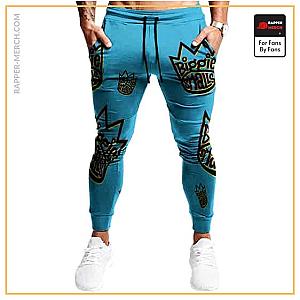 Biggie Smalls Jogger Pants - Biggie Smalls Crown Logo Art Pattern Stylish Jogger Pants RP0310