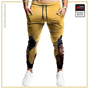 Biggie Smalls Jogger Pants - Rap Icon Biggie Smalls Abstract Caricature Art Cool Joggers RP0310