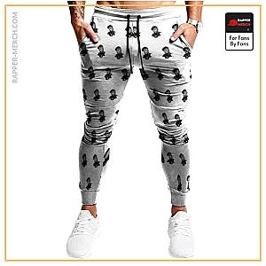 Biggie Smalls Jogger Pants - The Notorious B.I.G. Gold Chain Pattern Dope Jogger Pants RP0310