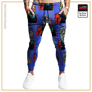 Biggie Smalls Jogger Pants - Awesome Biggie Smalls Abstract Pop Art Painting Joggers RP0310