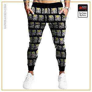 Biggie Smalls Jogger Pants - Rest In Peace Biggie Smalls Tribute Painting Art Joggers RP0310