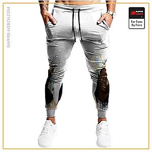 Biggie Smalls Jogger Pants - Biggie Christopher Wallace Painting Tribute Art Jogger Pants RP0310