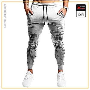 Biggie Smalls Jogger Pants - American Rapper Notorious B.I.G. Smoking Drawing Art Joggers RP0310