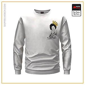 Biggie Smalls Sweatshirts - Biggie Bad Boy Ready To Die Album Cover Crewneck Sweatshirt RP0310