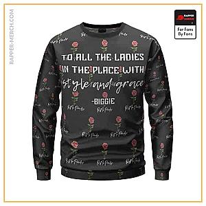 Biggie Smalls Sweatshirts - Rest In Paradise Tribute To Biggie Crewneck Sweater RP0310