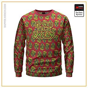 Biggie Smalls Sweatshirts - The Notorious BIG It Was All A Dream Grime Art Design Sweater RP0310