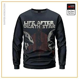 Biggie Smalls Sweatshirts - Life After Death Star Biggie Star Wars Parody Sweatshirt RP0310