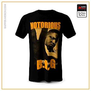 Biggie Smalls T-shirts - East Coast Rapper Notorious B.I.G. Black Tees RP0310