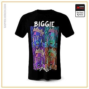 Biggie Smalls T-shirts - Birthdays Was The Worst Days Biggie Black T-Shirt RP0310