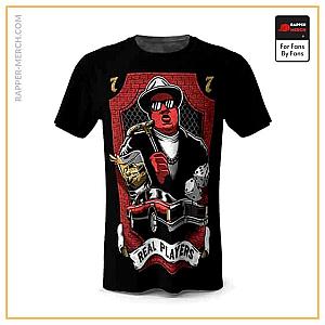 Biggie Smalls T-shirts - Real Player Biggie Smalls Gangsta Rapper Shirt RP0310