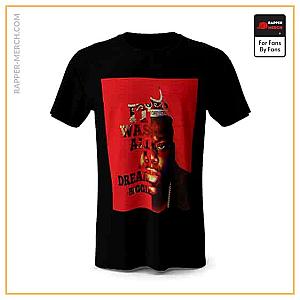 Biggie Smalls T-shirts - It Was All A Dream Biggie Half Face Dope T-Shirt RP0310