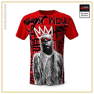 Biggie Smalls T-shirts - Biggie Smalls East Coast Rapper Typography Shirt RP0310