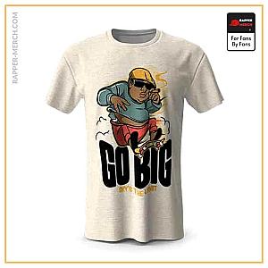 Biggie Smalls T-shirts - Go Big Sky’s The Limit Caricature Big Poppa Tees RP0310