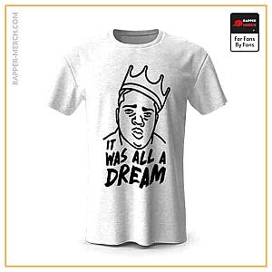 Biggie Smalls T-shirts - It Was All A Dream Biggie Minimalist Art Tees RP0310