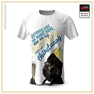 Biggie Smalls T-shirts - Biggie Birthdays Was The Worst Days Cool T-Shirt RP0310