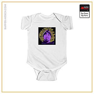 Tupac Shakur Baby Onesies - Popular Songs By Tupac Amaru Shakur Artwork Baby Onesie RM0310