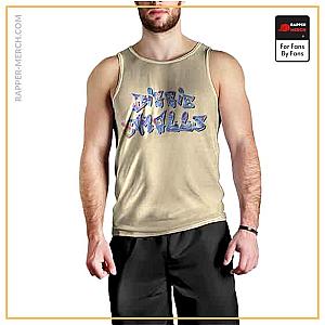 Biggie Smalls Tank Tops - Holographic Biggie Smalls Minimalist Tank Shirt RP0310