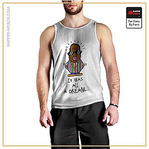 Biggie Smalls Tank Tops - It Was All A Dream Biggie Cartoon Art Tank Shirt RP0310