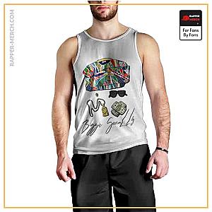 Biggie Smalls Tank Tops - Biggie Smalls Bling Attire And Dollar Art Singlet RP0310