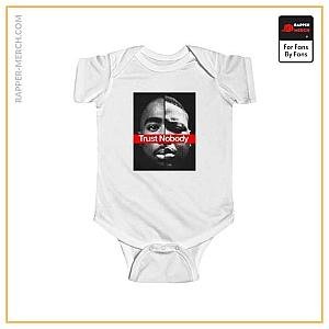 Tupac Shakur Baby Onesies - 2Pac Shakur And The Notorious Big Trust Nobody Baby Onesie RM0310