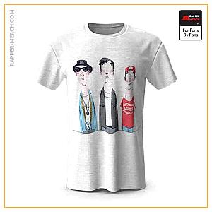 Beastie Boys T-shirts - Beastie Boys MCA Mike D Ad-Rock Cartoon Art Shirt RP0410