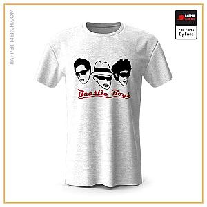 Beastie Boys T-shirts - Beastie Boys Minimalist Head Art White Tees RP0410