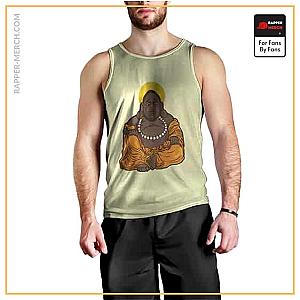 Biggie Smalls Tank Tops - Biggie Smalls Buddha Design Sleeveless Shirt RP0310