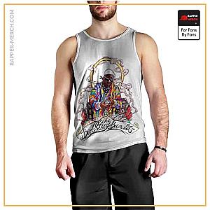 Biggie Smalls Tank Tops - The Bed-Stuy Bandit Art Biggie Sleeveless Shirt RP0310