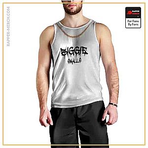 Biggie Smalls Tank Tops - Biggie Smalls Necklace Design Sleeveless Shirt RP0310