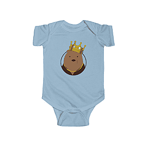 Biggie Smalls Baby Onesies - The Notorious BIG Brown Bear Parody Art Dope Infant Onesie RP0310