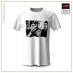 Beastie Boys T-shirts - Rap Group Beastie Boys Monochrome Art T-Shirt RP0410