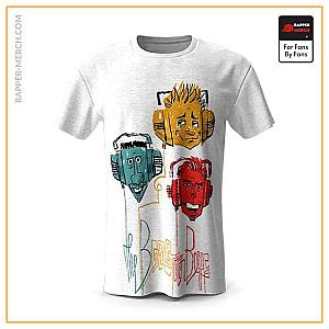 Beastie Boys T-shirts - The Beastie Boys Head Art Funny T-Shirt RP0410